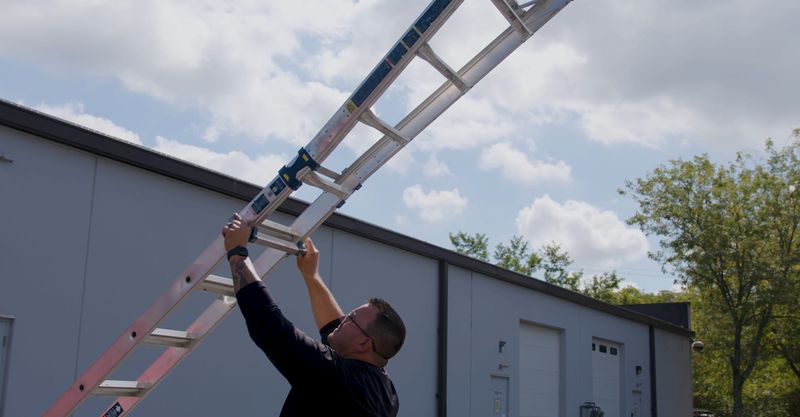 Roof Revivers' own, Ryan Tuhy, helps provide ladder safety tips to help you keep safe on your DIY projects, from roof repair to siding work, ladder safety is paramount.
