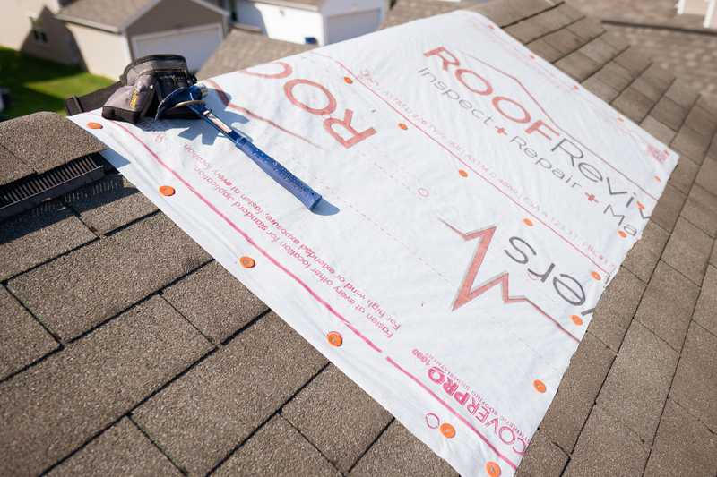 Central Ohio roof repairs by Roof revivers.