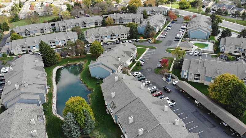 Commercial gutter and leaf guard systems in central Ohio.