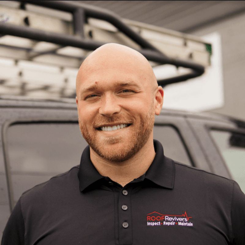 Brandon Marker, sales manager of Roof Revivers.