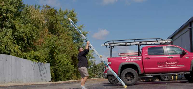 Roof Revivers shares some pro tips to stay safe on your ladders.