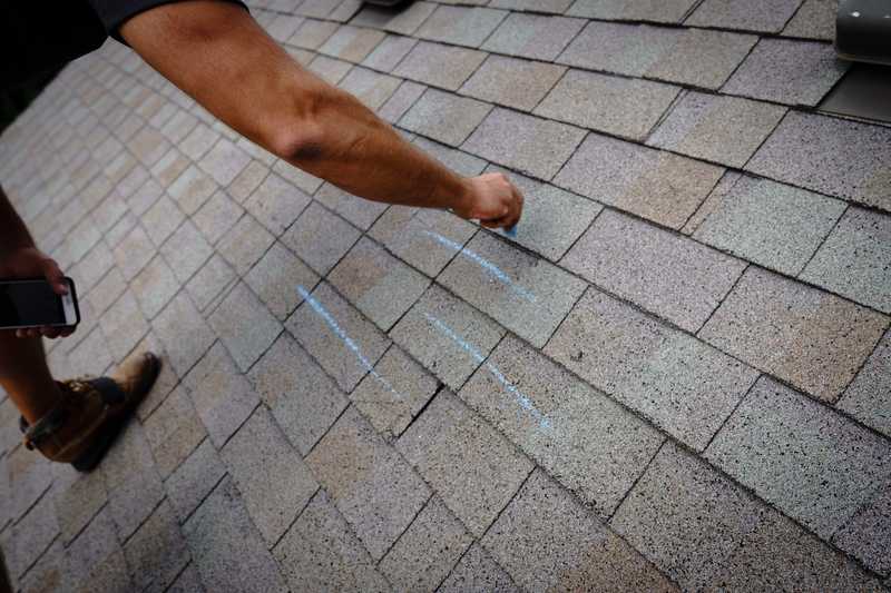 Roof Revivers inspects a roof in central Ohio.