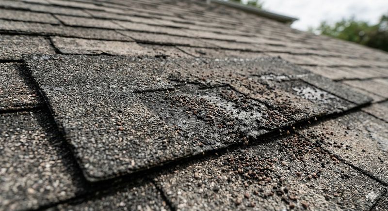 Roofing shingles loosing their granules can cause major damage to your roof, call Roof Revivers for a free inspection.