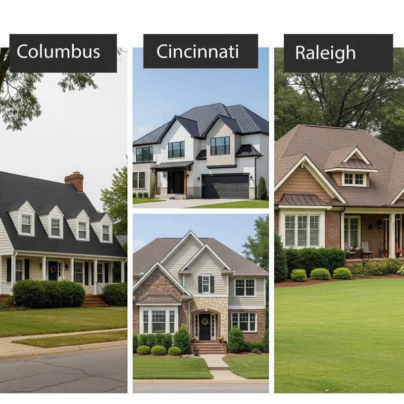 Roof Revivers now serves Columbus, Ohio, Cincinnati, Ohio, and Raleigh, North Carolina and their surrounding areas.