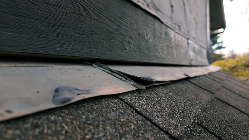 Roof Revivers shows how raised apron flashing can allow wind driven rain to get under your protective water defenses.