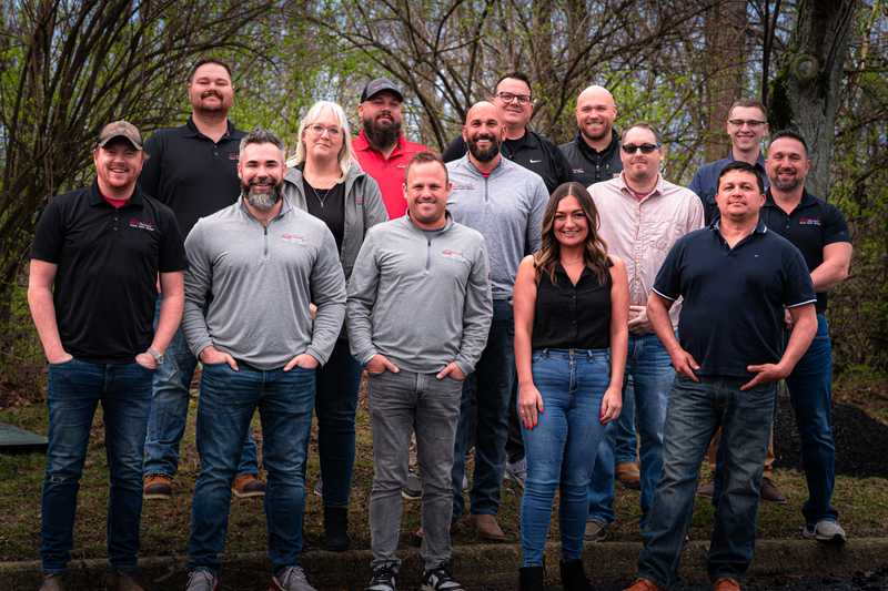 The Roof Revivers team as of April 2025.