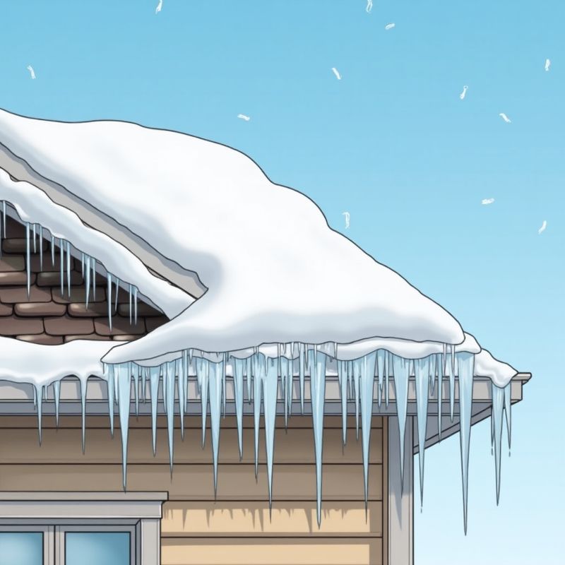 Ice Damage Creates Destructive Barriers