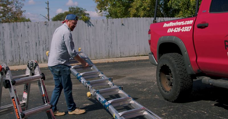 Roof Revivers helps provide ladder safety tips for your roof repair and roof replacement projects.