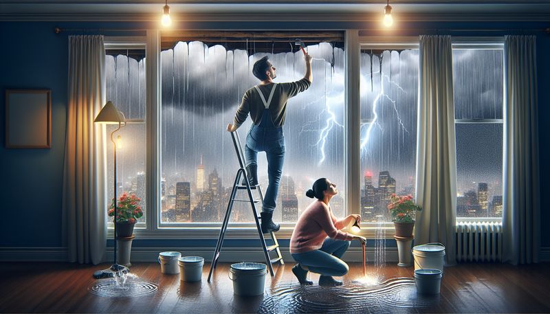 Roof Leak Emergency: What to Do During a Storm